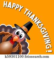 Happy Thanksgiving card Happy Thanksgiving card