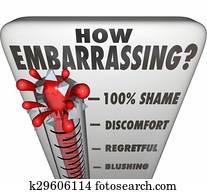 How Embarrassing Thermometer Measure Shame Discomfort How Embarrassing Thermometer Measure Shame Discomfort