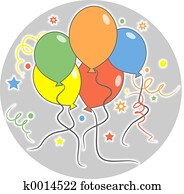 Party balloons Party balloons