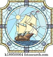 Sailing ships of the 17th century. Sailing ships of the 17th century.