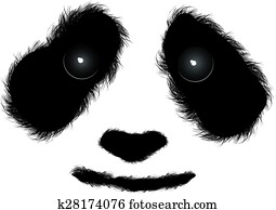 Fluffy panda Fluffy panda
