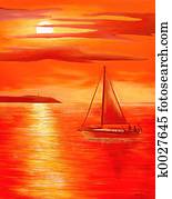 Red Sunset Red Sunset