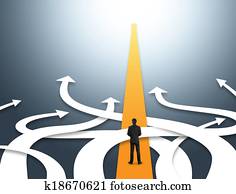 Business with different directions