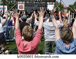 Crowd at Concert Crowd at Concert