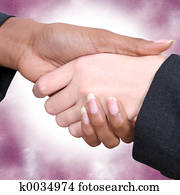 Female Handshake Female Handshake