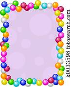Gumballs Border Gumballs Border
