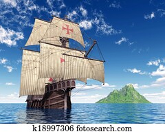 Caravel Illustrations | Our Top 354 Caravel Stock Art | Fotosearch