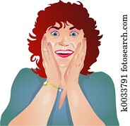 Surprised Lady