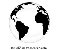 White Glass Globe White Glass Globe