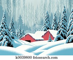 השלג קטע, רפתים