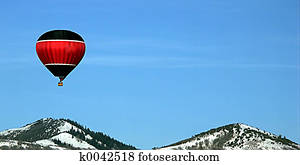 Balloon Over Mount