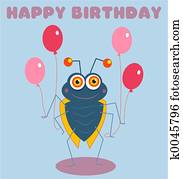 Birthday Bug Birthday Bug