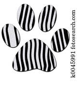 Zebra print Zebra print