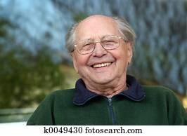 איש ישן, לצחוק