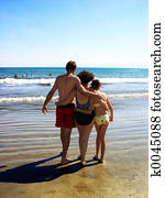 משפחה, על החוף