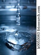 abstract water world