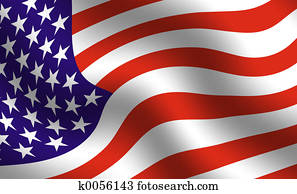 American flag detail American flag detail