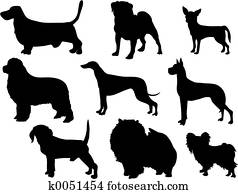 Dog Silhouettes Dog Silhouettes