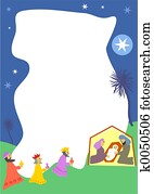 Nativity Border Nativity Border