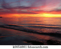 Sunset Waves Sunset Waves
