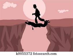 trabalho equipe, silouette