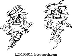 zornige, tornado, und, orkan, charaktere zornige, tornado, und, orkan, charaktere