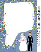 結婚式, フレーム