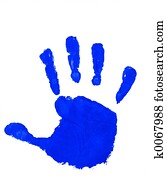 Blue Hand