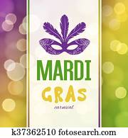 Mardi Gras carnival background Mardi Gras carnival background