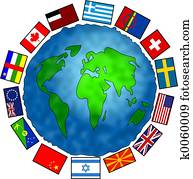 דגלל, כוכב לכת