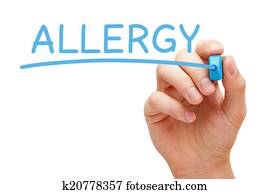 Allergy Blue Marker
