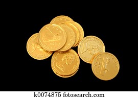 Gold coins