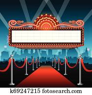 Hollywood red carpet background Hollywood red carpet background