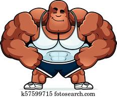 karikatur, trainer, sicher karikatur, trainer, sicher