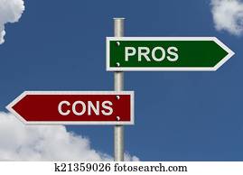 Pros Cons Stock Images | Our Top 1000+ Pros Cons Photos | Fotosearch