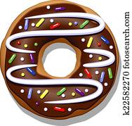 שוקולד, דונאט