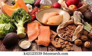 alimento saudável, conceito