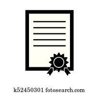 certificate icon certificate icon
