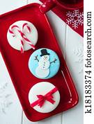 Christmas cupcakes