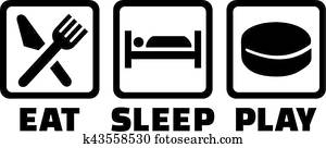 Eat Sleep Play Hockey Eat Sleep Play Hockey