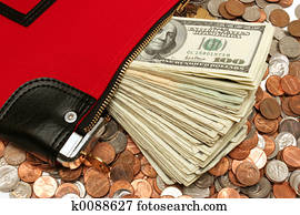 money deposit bag