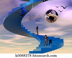 Stairway to heaven. Stairway to heaven.