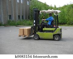 Truck With Pallet