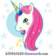 Unicorn Head Unicorn Head