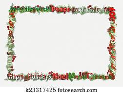 חג המולד, מילה, אומנות, גבול