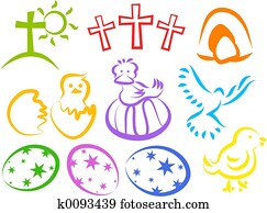 Easter Icons Easter Icons