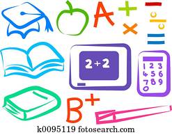 Educational Icons Educational Icons