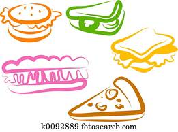 Snack Icons Snack Icons