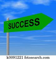 Success sign