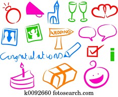 חתונה, איקונים